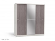 Guarda Roupa Armario Roupeiro Kappesberg S363 Espelhado 03 Portas 2.03 m